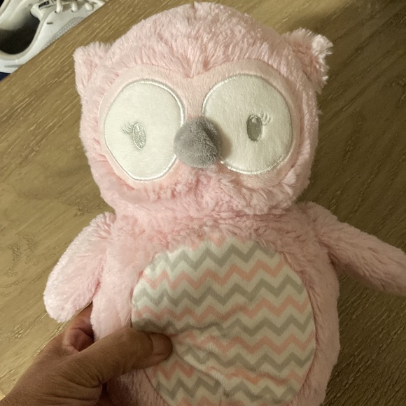 Little Journey Pink Musical Owl Plays Go To Sleep NEW 10" Plush Stuffed.  (#A) - Picture 7 of 7